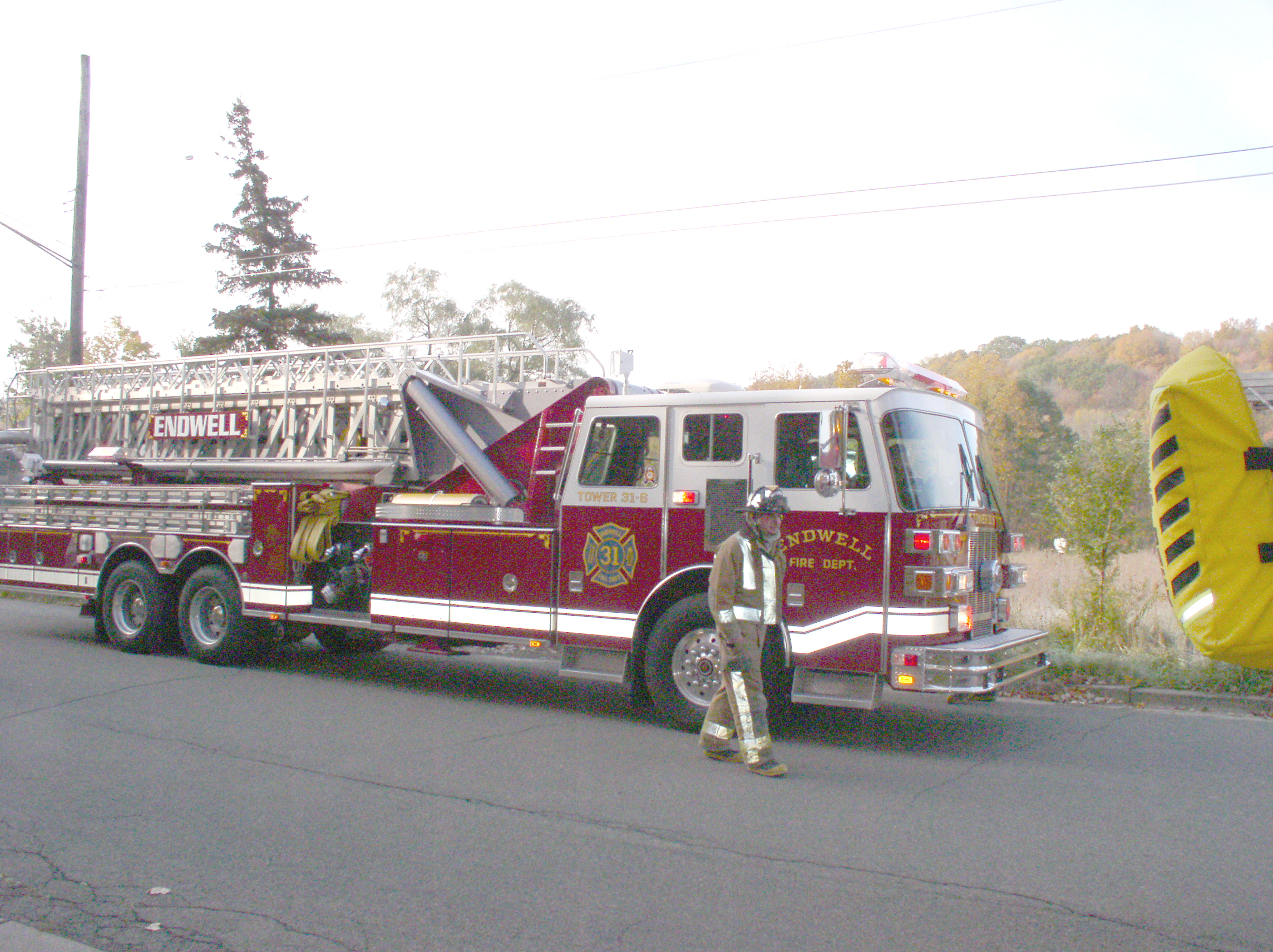 10-24-02  Response - Fire, Hillside Terrace Stove Fire